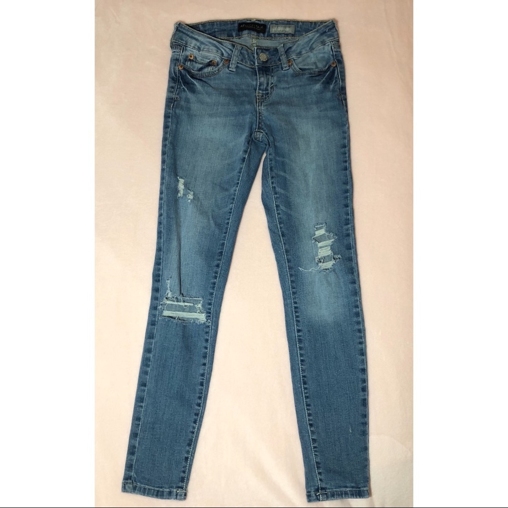 Aeropostal, Jegging, 00 short/cut, Ripped jeans